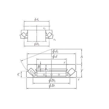 29248 KOYO Thrust Roller Bearings