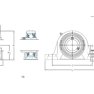 SY 2.3/16 FM SKF Bearing Units