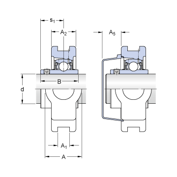 TU 13/16 TF SKF Bearing Units