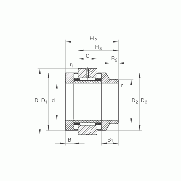 ZARN3585-L-TV INA Complex Bearings