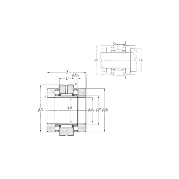 ARN3570T2 NTN Complex Bearings