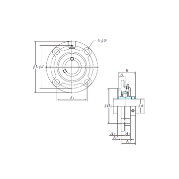 UCFC209-27 KOYO Bearing Units