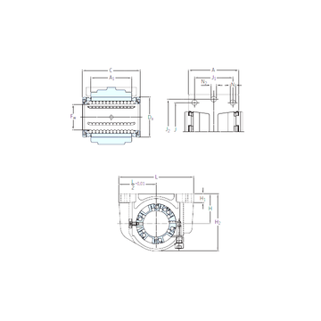 LUCE 25-2LS SKF Linear Bearings