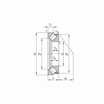 29432-E1 FAG Thrust Roller Bearings