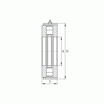 RWCT23 INA Thrust Roller Bearings