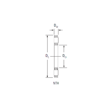 NTH-4270 KOYO Thrust Roller Bearings