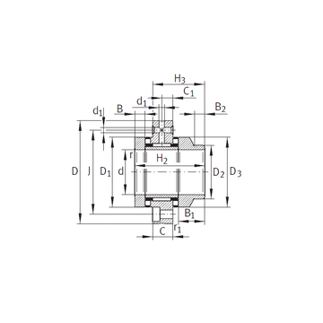 ZARF60150-L-TV INA Complex Bearings #1 small image